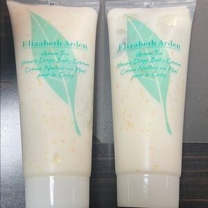 2 pc Elizabeth Arden Green Tea Honey Drops Body / Hand Cream